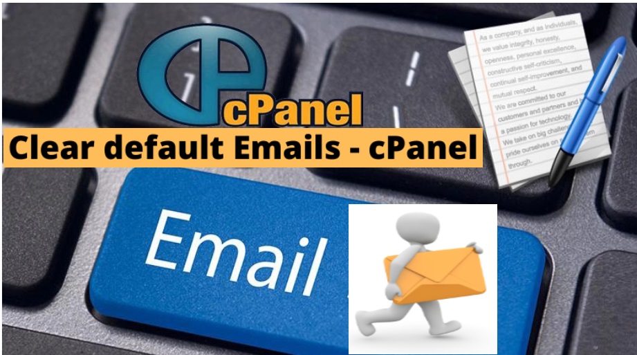 How to clear default mail storage in cPanel?